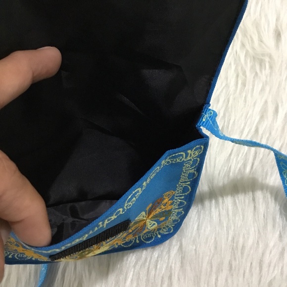 Boho handmade embroidered purse from Peru - Picture 7 of 7